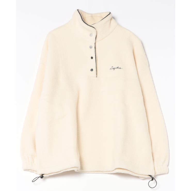 ボアプルオーバー ボアトレーナー オーバーサイズ 秋冬【AW】 | aimoha  | 詳細画像44 