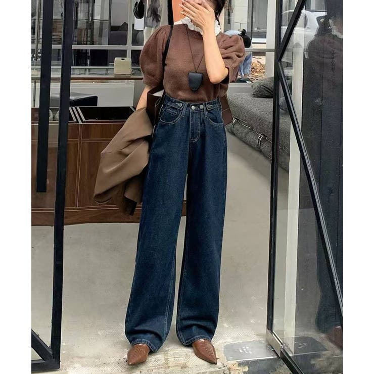 ストレート シルエット デニムパンツ | aimoha  | 詳細画像2 