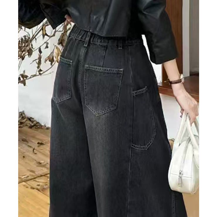 ワイドバルーンデニムパンツ | aimoha  | 詳細画像8 