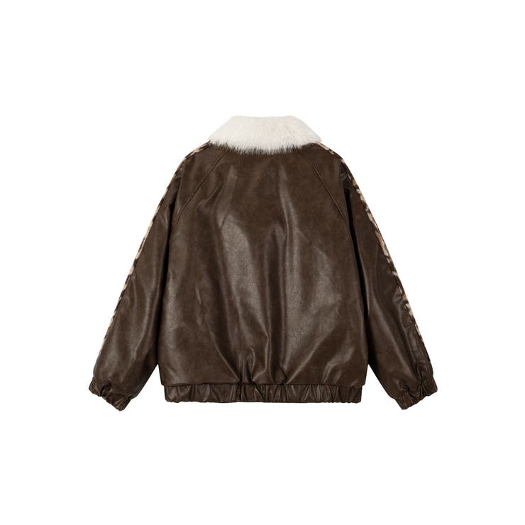 for girls 裏フリースレザージャケット [品番：XT000011960]｜HOOK（フック）のレディースファッション通販｜SHOPLIST（ショップリスト）