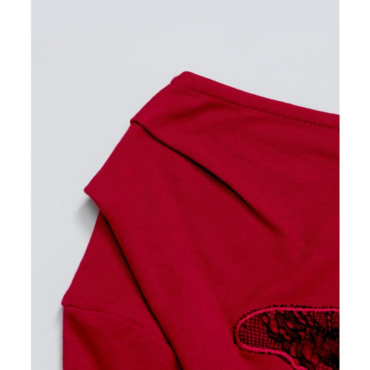 【HOOK】for girls バタフライ刺繍ワンショルダートップス | HOOK | 詳細画像15 