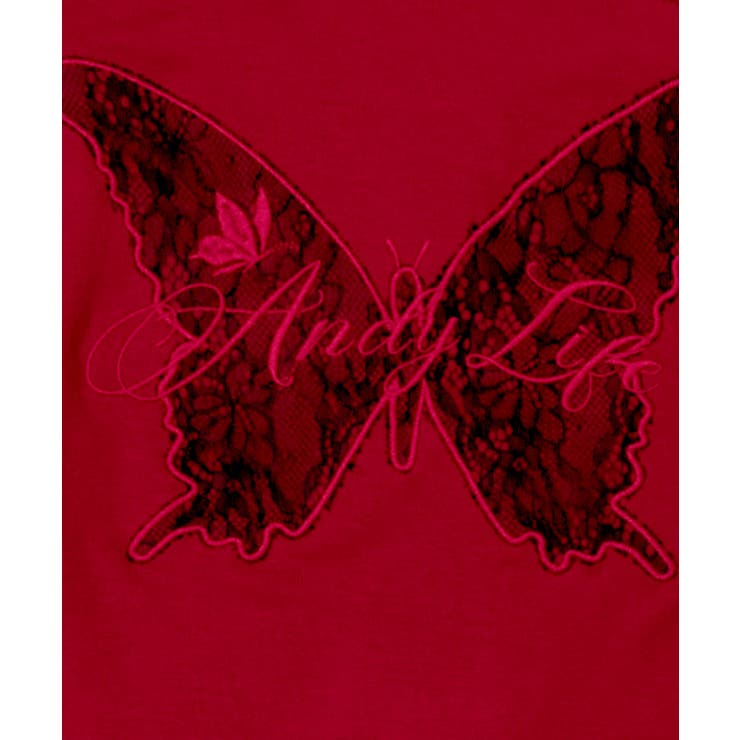 【HOOK】for girls バタフライ刺繍ワンショルダートップス | HOOK | 詳細画像17 