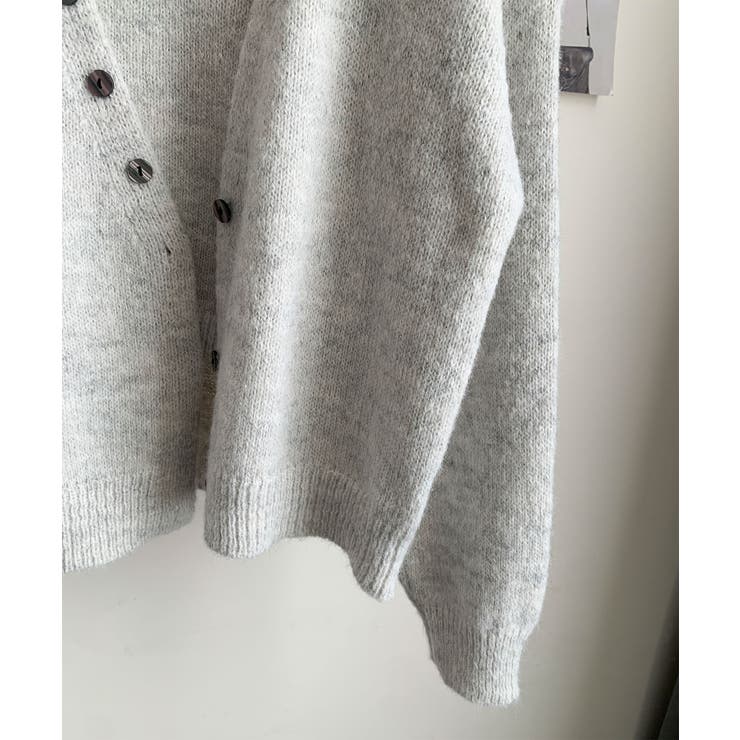 キャミソール付きふんわりニットカーディガンセット アンサンブル | aimoha  | 詳細画像13 