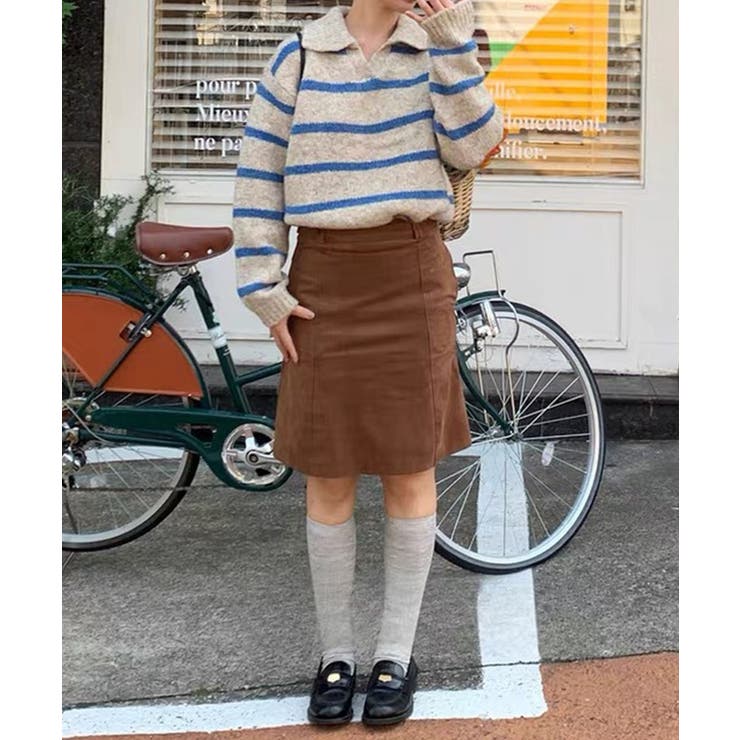 ボーダーニットプルオーバー | aimoha  | 詳細画像8 