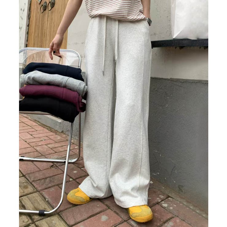 【DECADE CLASSIC】ハイウエストワイドパンツ | DECADECLASSIC | 詳細画像1 