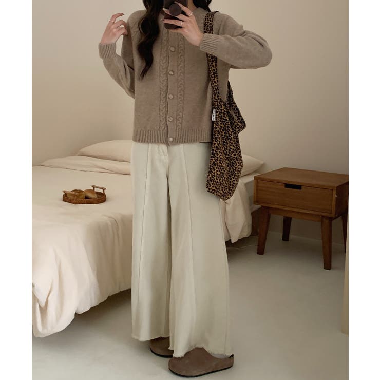 【Banico】ケーブルニットカーディガン【AW】 | aimoha  | 詳細画像10 