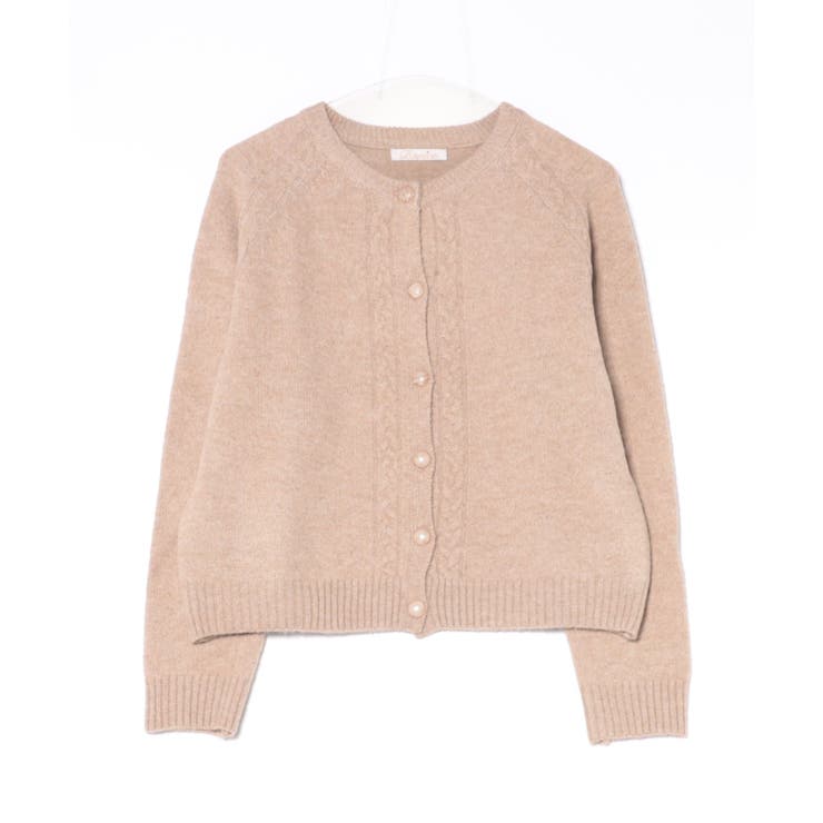 【Banico】ケーブルニットカーディガン【AW】 | aimoha  | 詳細画像3 