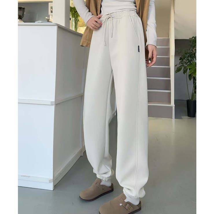 カジュアルドローストリングパンツ ドローストリングカジュアルパンツ[品番：XT000013132]｜aimoha