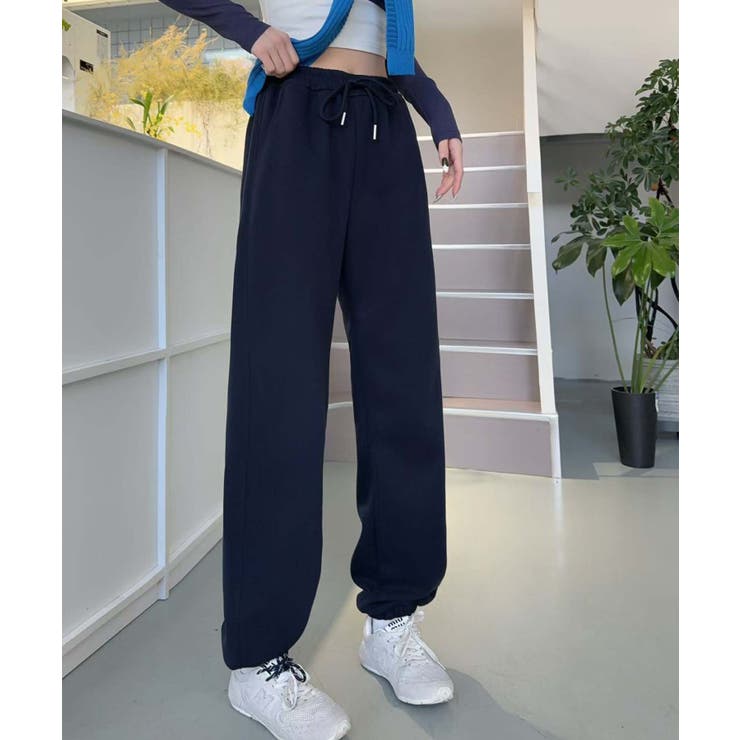 ドローストリングカジュアルパンツ[品番：XT000013132]｜aimoha