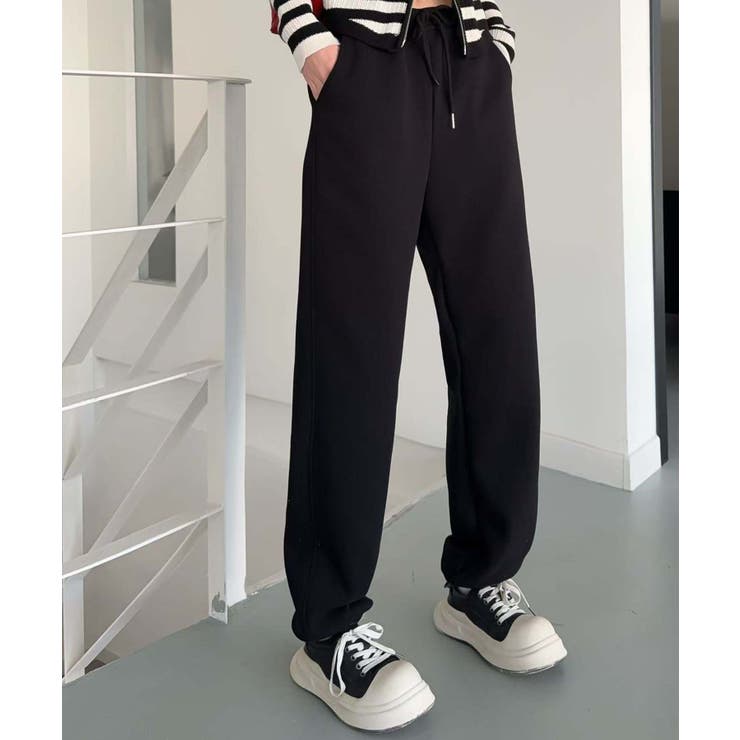 ドローストリングカジュアルパンツ[品番：XT000013132]｜aimoha