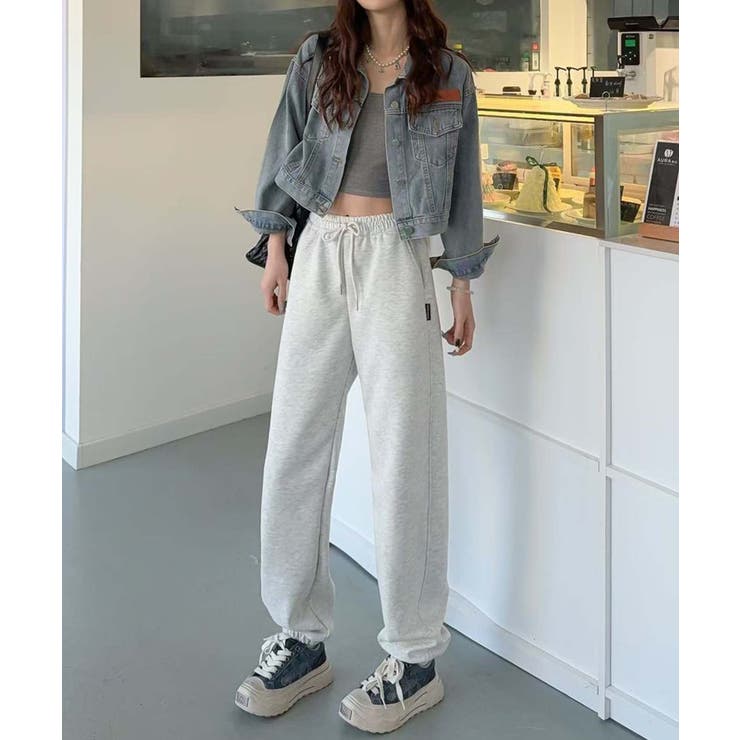 カジュアルドローストリングパンツ ドローストリングカジュアルパンツ[品番：XT000013132]｜aimoha