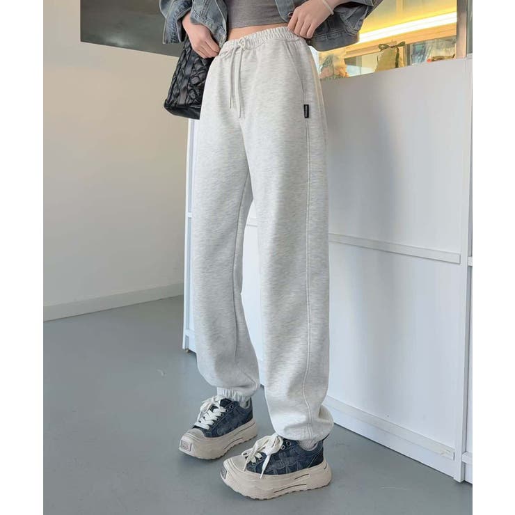 ドローストリングカジュアルパンツ[品番：XT000013132]｜aimoha