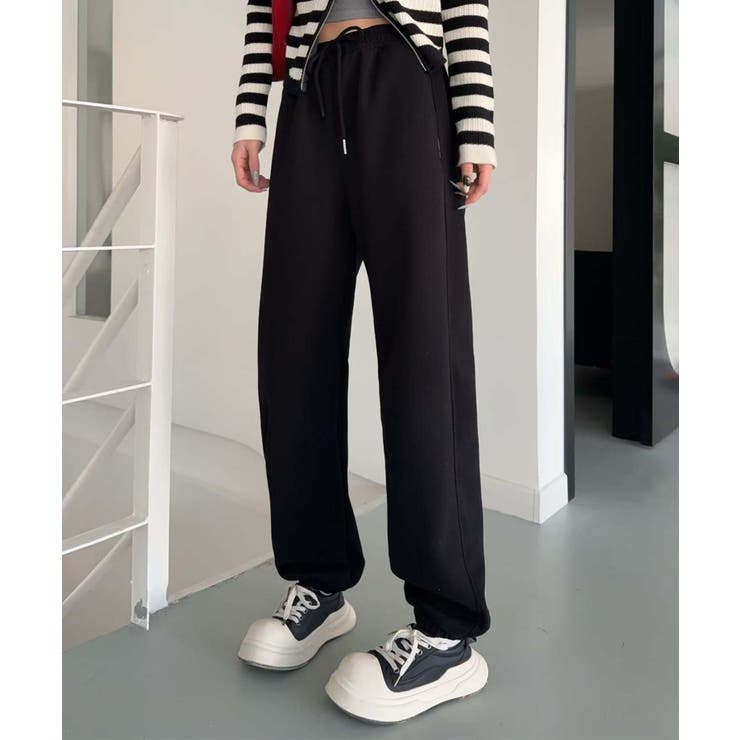 ドローストリングカジュアルパンツ[品番：XT000013132]｜aimoha