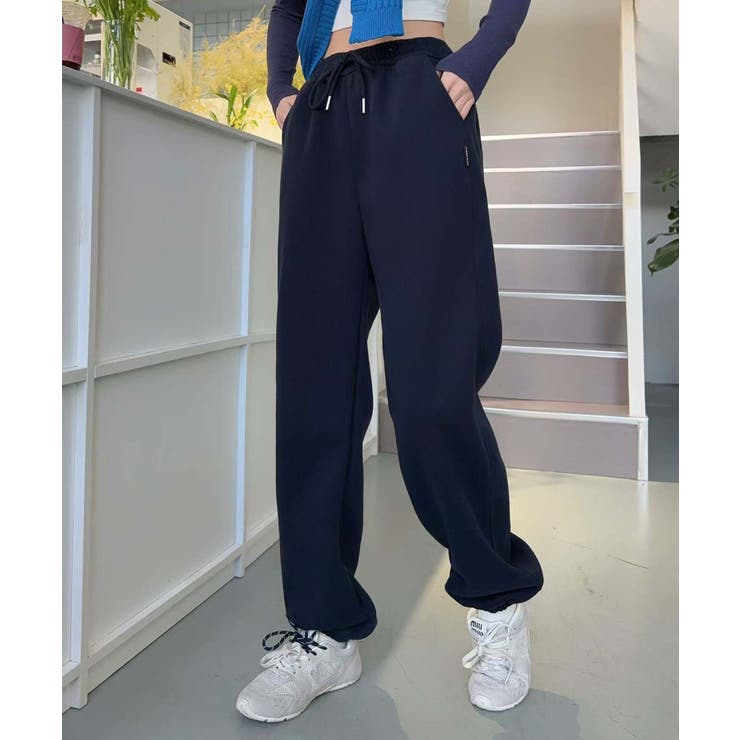 ドローストリングカジュアルパンツ[品番：XT000013132]｜aimoha