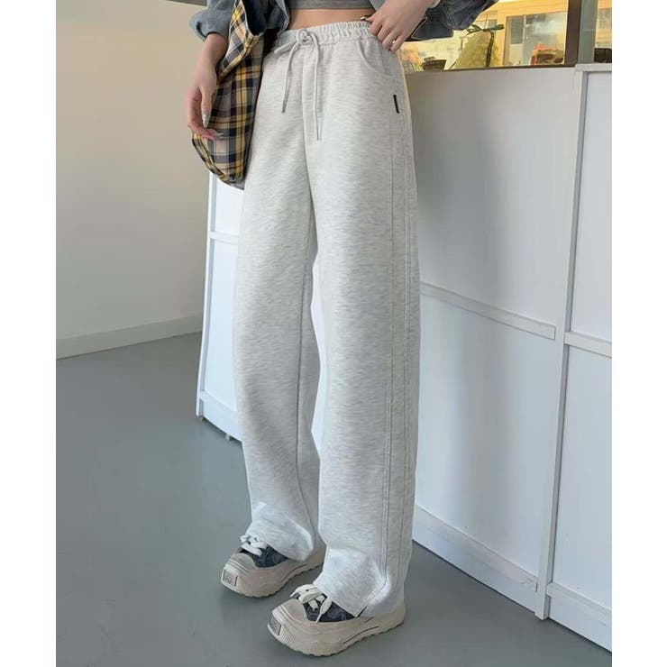 杢グレー | スウェットイージーパンツ | aimoha 