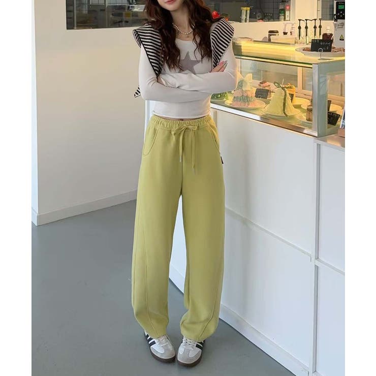 セミワイドフィットパンツ  | aimoha  | 詳細画像3 