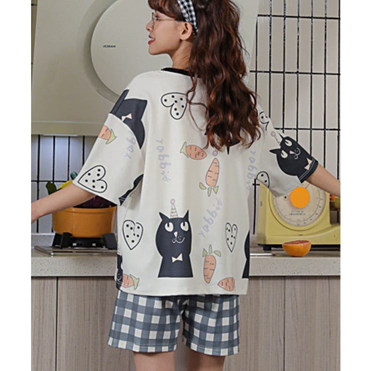 新作 半袖ルームウェアセット セットアップ 品番 Xt Aimoha アイモハ のレディースファッション通販 Shoplist ショップリスト