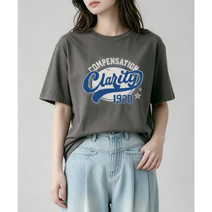 ヴィンテージロゴプリントTシャツ | aimoha  | 詳細画像3 