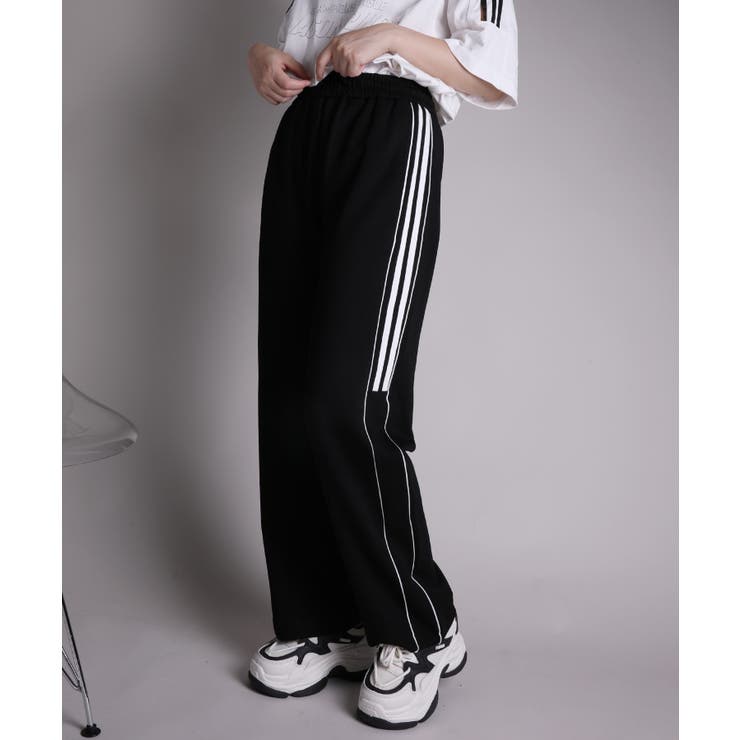 HOOK -select- サイドラインワイドスウェットパンツ [品番：XT000012239]｜HOOK（フック）のメンズファッション通販｜SHOPLIST（ショップリスト）