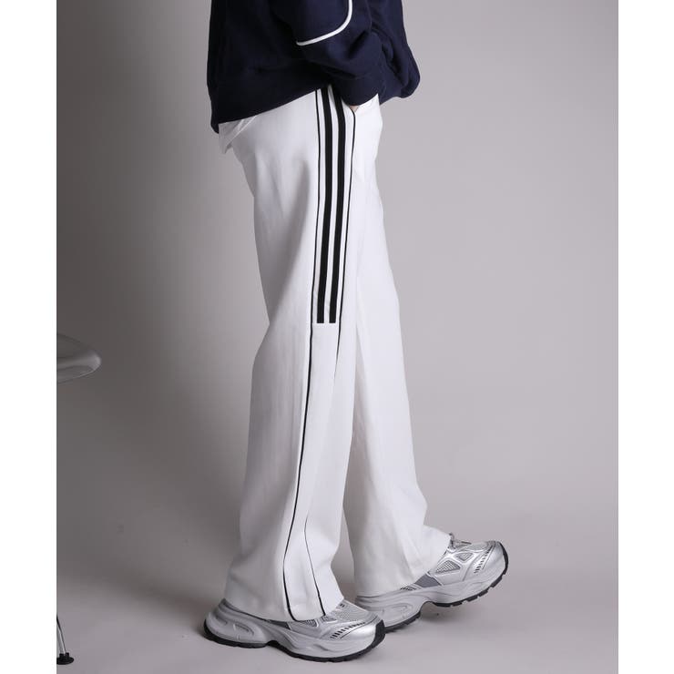 HOOK -select- サイドラインワイドスウェットパンツ[品番：XT000012239]｜HOOK（フック ）のメンズファッション通販｜SHOPLIST（ショップリスト）