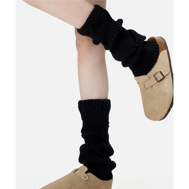 【HOOK】for girls ダメージ加工ルーズソックス レッグウォーマー | HOOK | 詳細画像3 