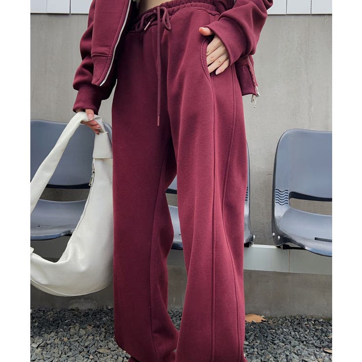 パープル | 裏起毛スウェットパンツ【AW】 | aimoha 