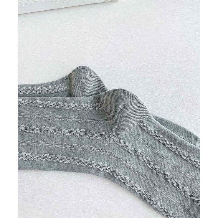 [2025 MOSOX NEW COLLECTION]ダブルフリルソックス | aimoha  | 詳細画像15 