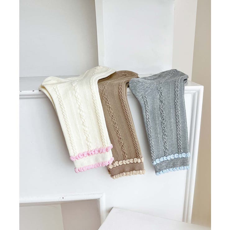 [2025 MOSOX NEW COLLECTION]ダブルフリルソックス | aimoha  | 詳細画像5 