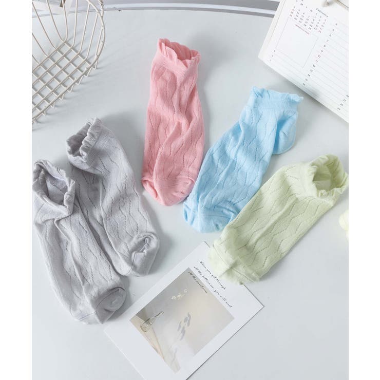 薄手フリルショートソックス | aimoha  | 詳細画像6 