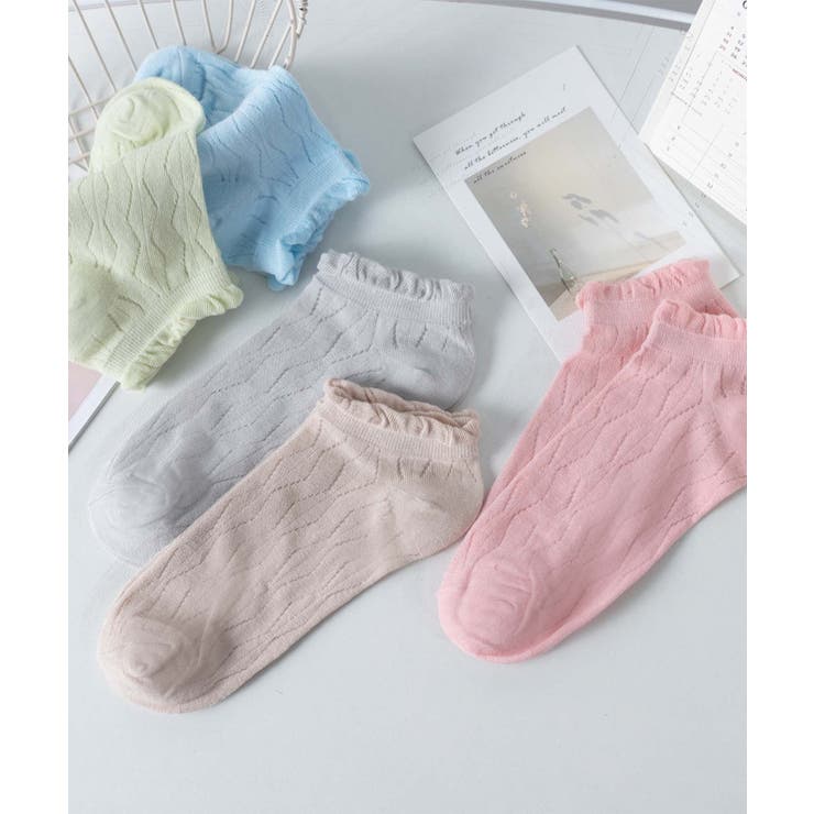 薄手フリルショートソックス | aimoha  | 詳細画像11 