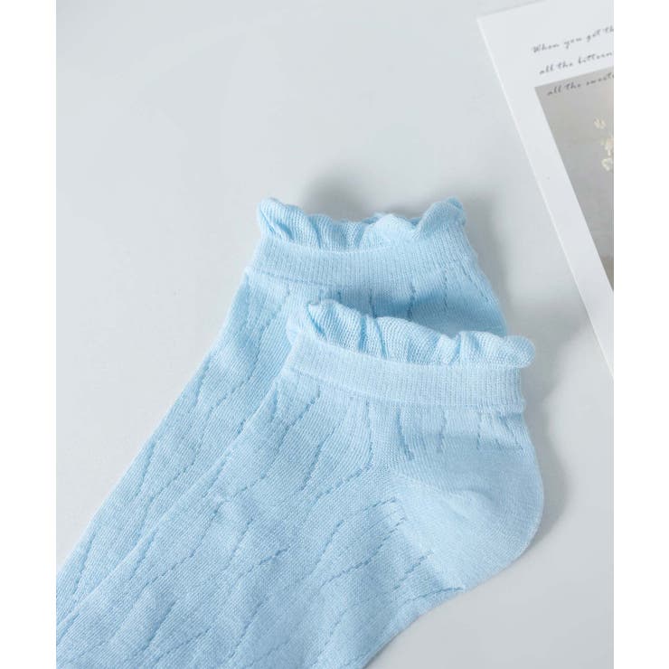 薄手フリルショートソックス | aimoha  | 詳細画像17 