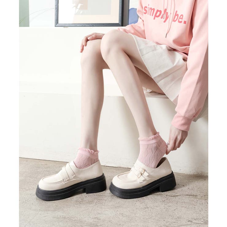 薄手フリルショートソックス | aimoha  | 詳細画像21 