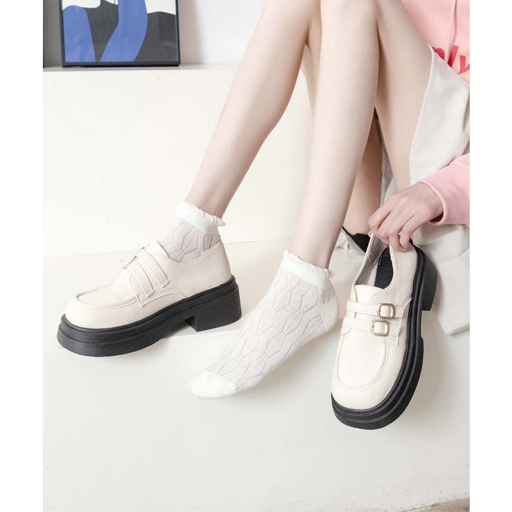 薄手フリルショートソックス | aimoha  | 詳細画像26 