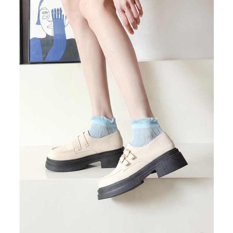 薄手フリルショートソックス | aimoha  | 詳細画像30 