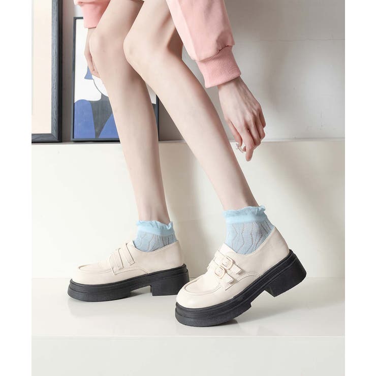 薄手フリルショートソックス | aimoha  | 詳細画像31 