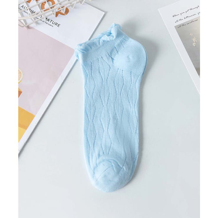 薄手フリルショートソックス | aimoha  | 詳細画像2 