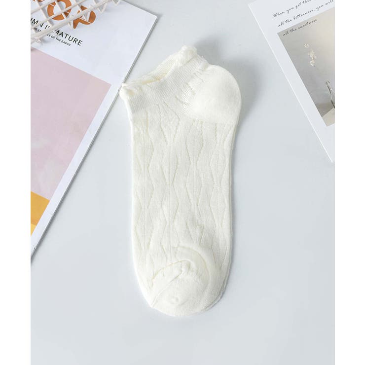 薄手フリルショートソックス | aimoha  | 詳細画像3 