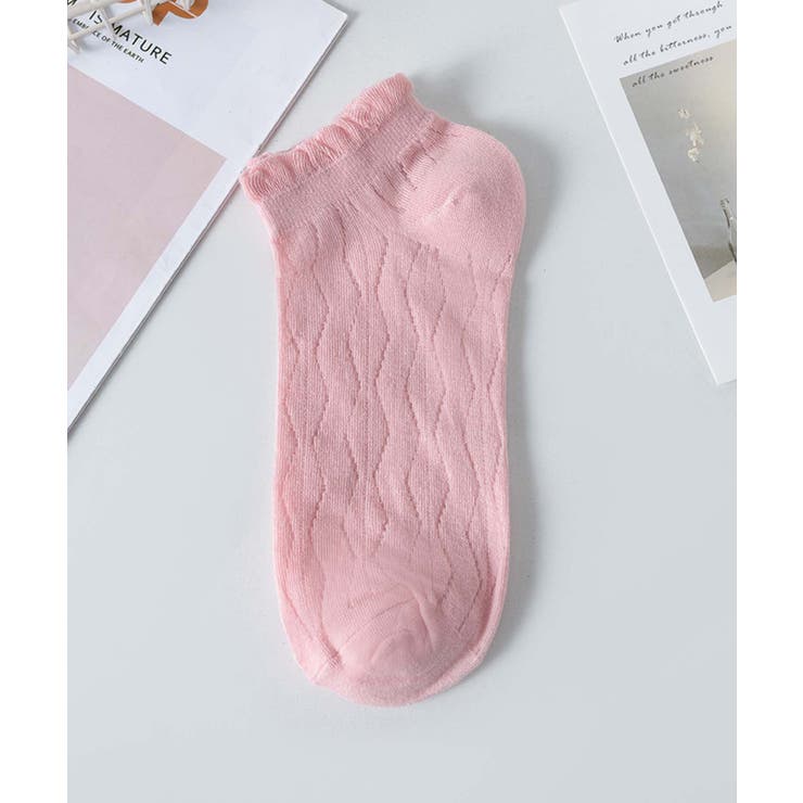 薄手フリルショートソックス | aimoha  | 詳細画像4 