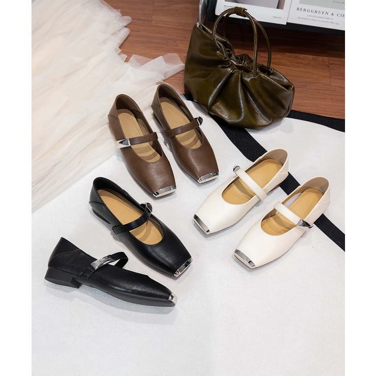 【shoes 365】スクエアトゥメリージェーンシューズ | aimoha  | 詳細画像6 