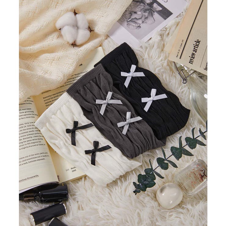 2025 MOSOX NEW COLLECTION]リボンルーズソックス[品番：XT000013301