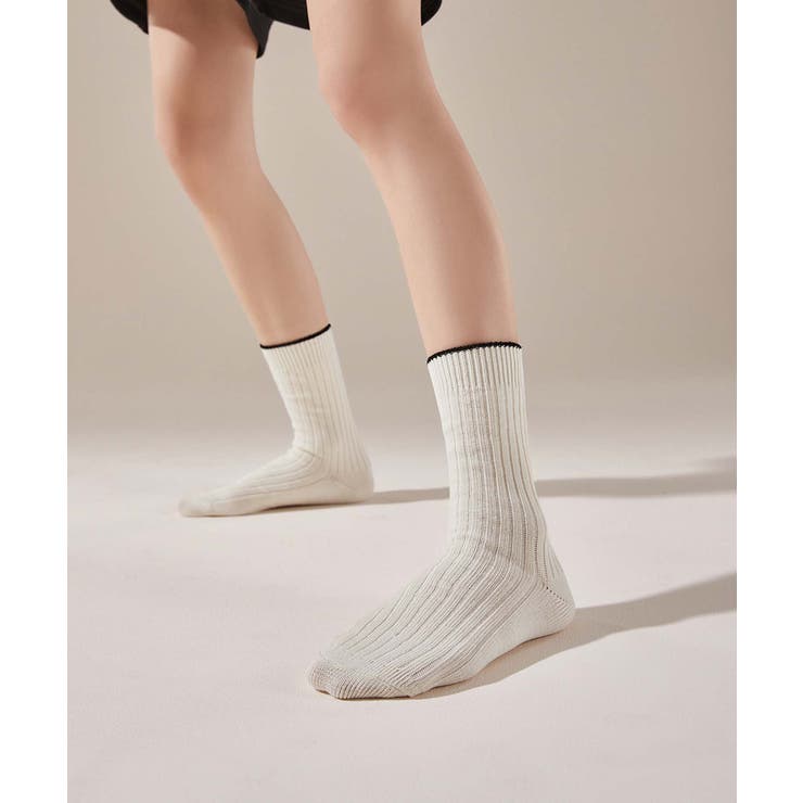 [2025 MOSOX NEW COLLECTION]コントラストソックス | aimoha  | 詳細画像15 
