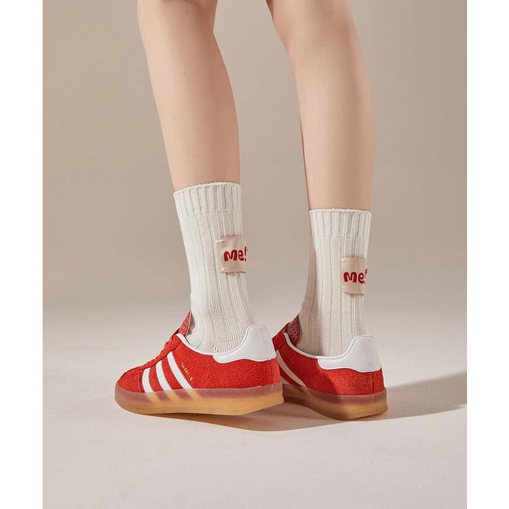 ホワイト | [2025 MOSOX NEW COLLECTION]バックタグソックス | aimoha 
