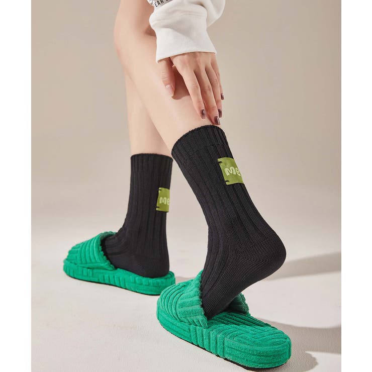 [2025 MOSOX NEW COLLECTION]バックタグソックス | aimoha  | 詳細画像1 