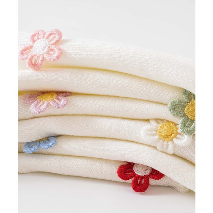 お花のキッズソックス6足セット | aimoha kids | 詳細画像11 