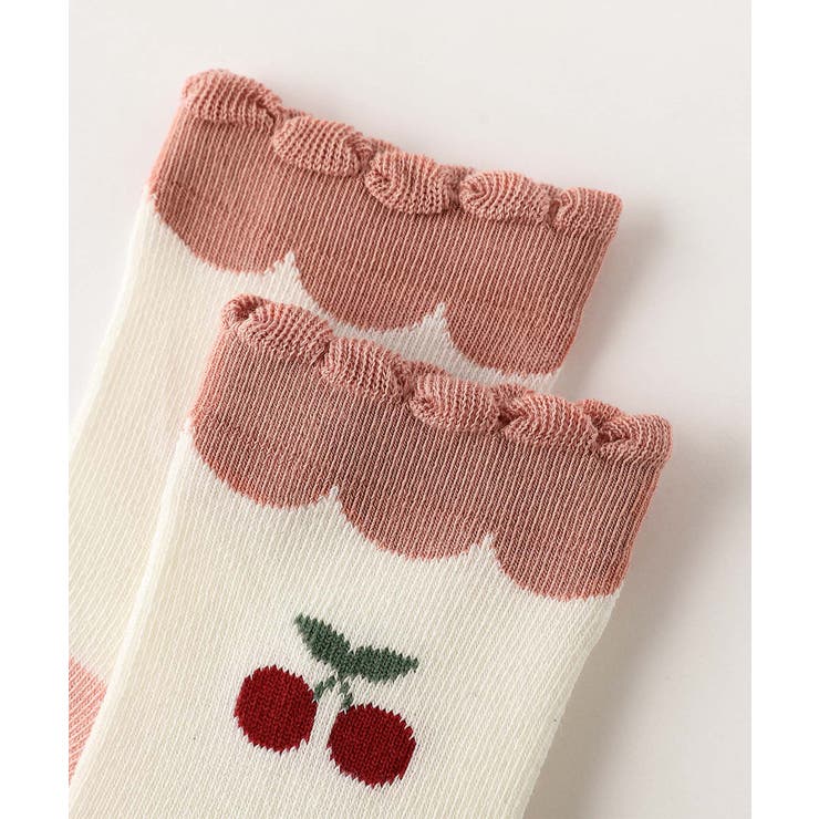 ピンク系のキッズソックス4足セット | aimoha kids | 詳細画像17 