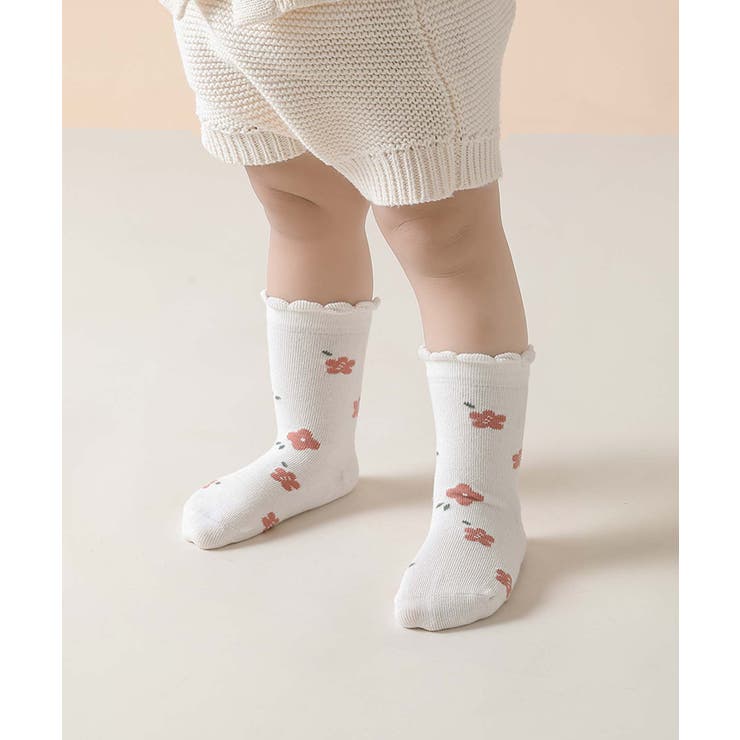ピンク系のキッズソックス4足セット | aimoha kids | 詳細画像47 