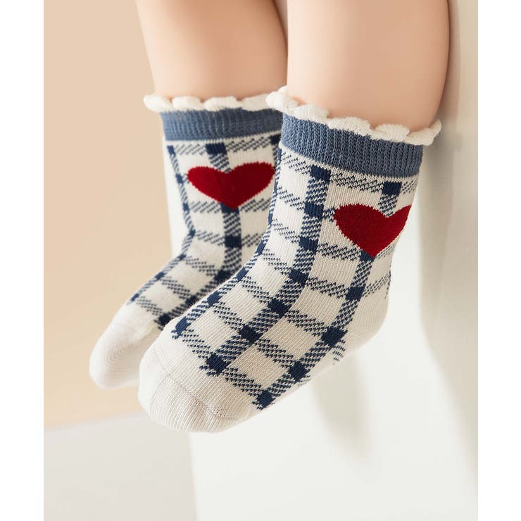 ブルーのキッズソックス4足セット | aimoha kids | 詳細画像24 