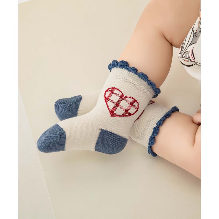 ブルーのキッズソックス4足セット | aimoha kids | 詳細画像27 