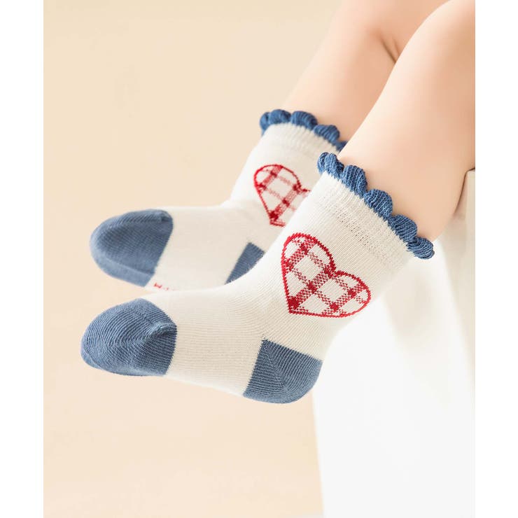 ブルーのキッズソックス4足セット | aimoha kids | 詳細画像29 