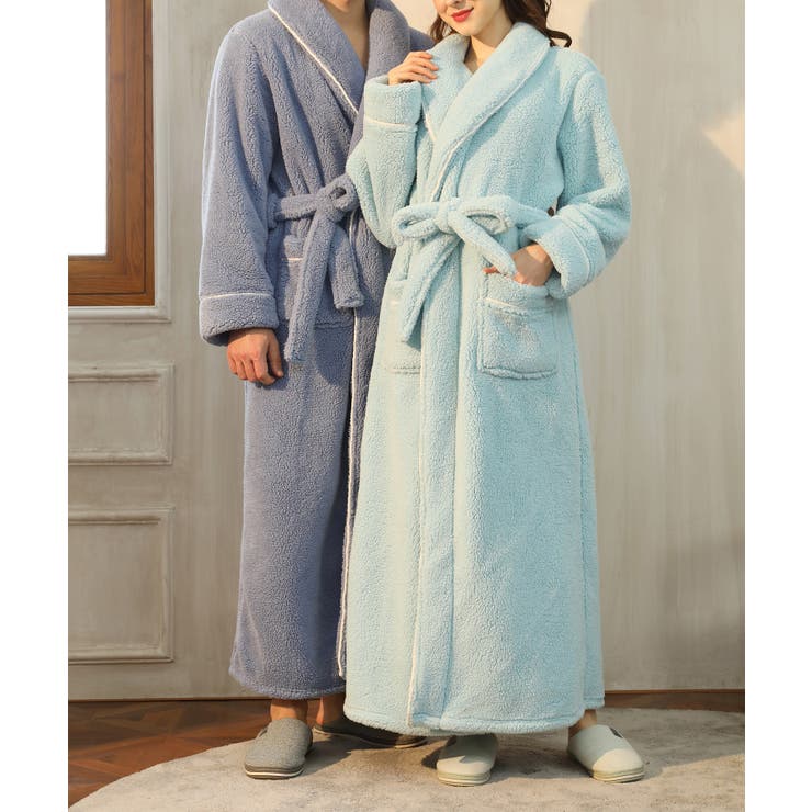 温かふわふわもこもこルームガウン ルームウェア パジャマ ユニセックス | aimoha  | 詳細画像12 